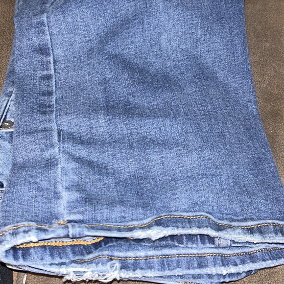 We The Free Blue Boot Cut Jeans exposed button fly size 28 - Picture 8 of 8